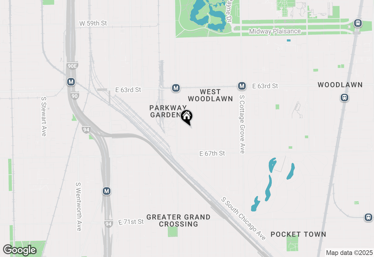 Map of 6527 S Vernon Avenue, Chicago, IL 60637