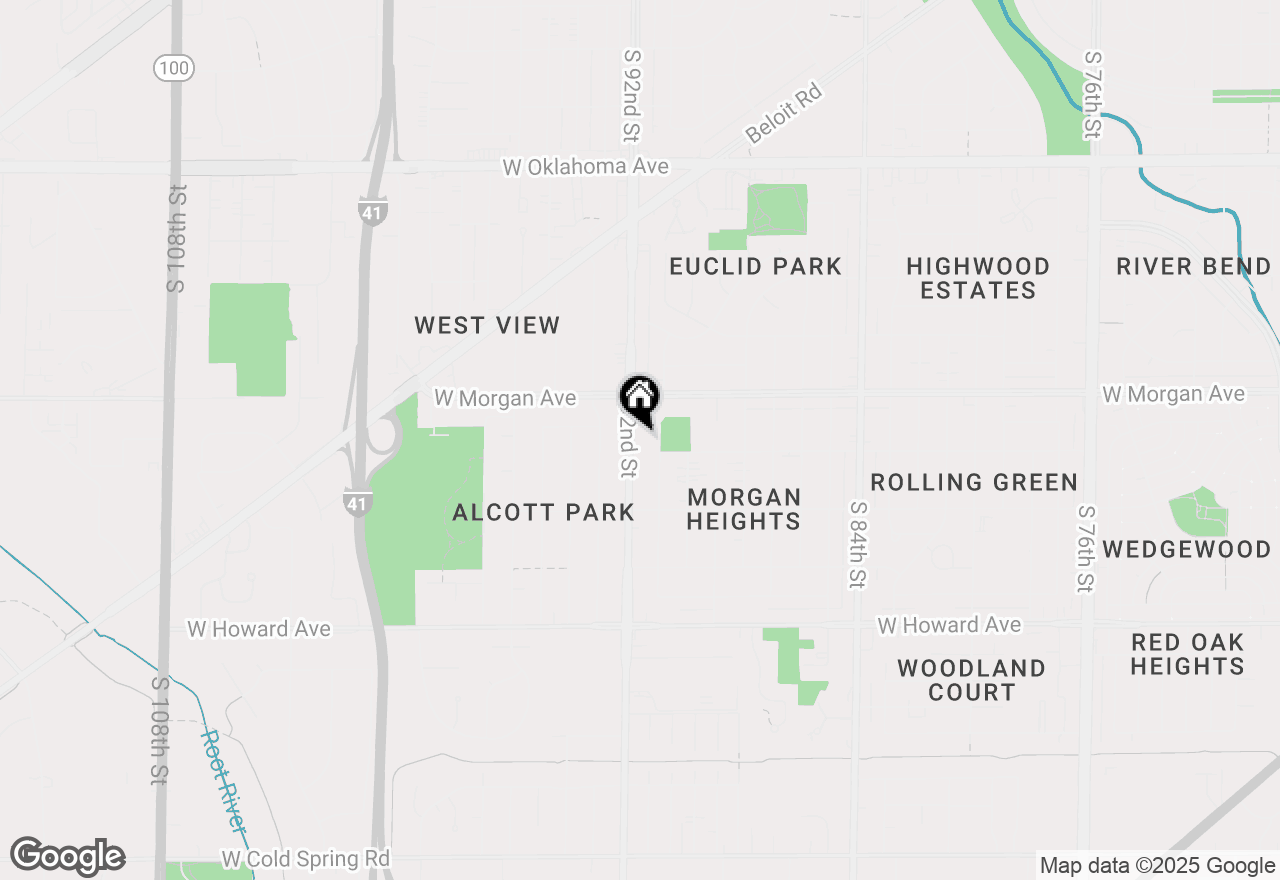 Map of 3558 S 92nd St #3564, Milwaukee, WI 53228