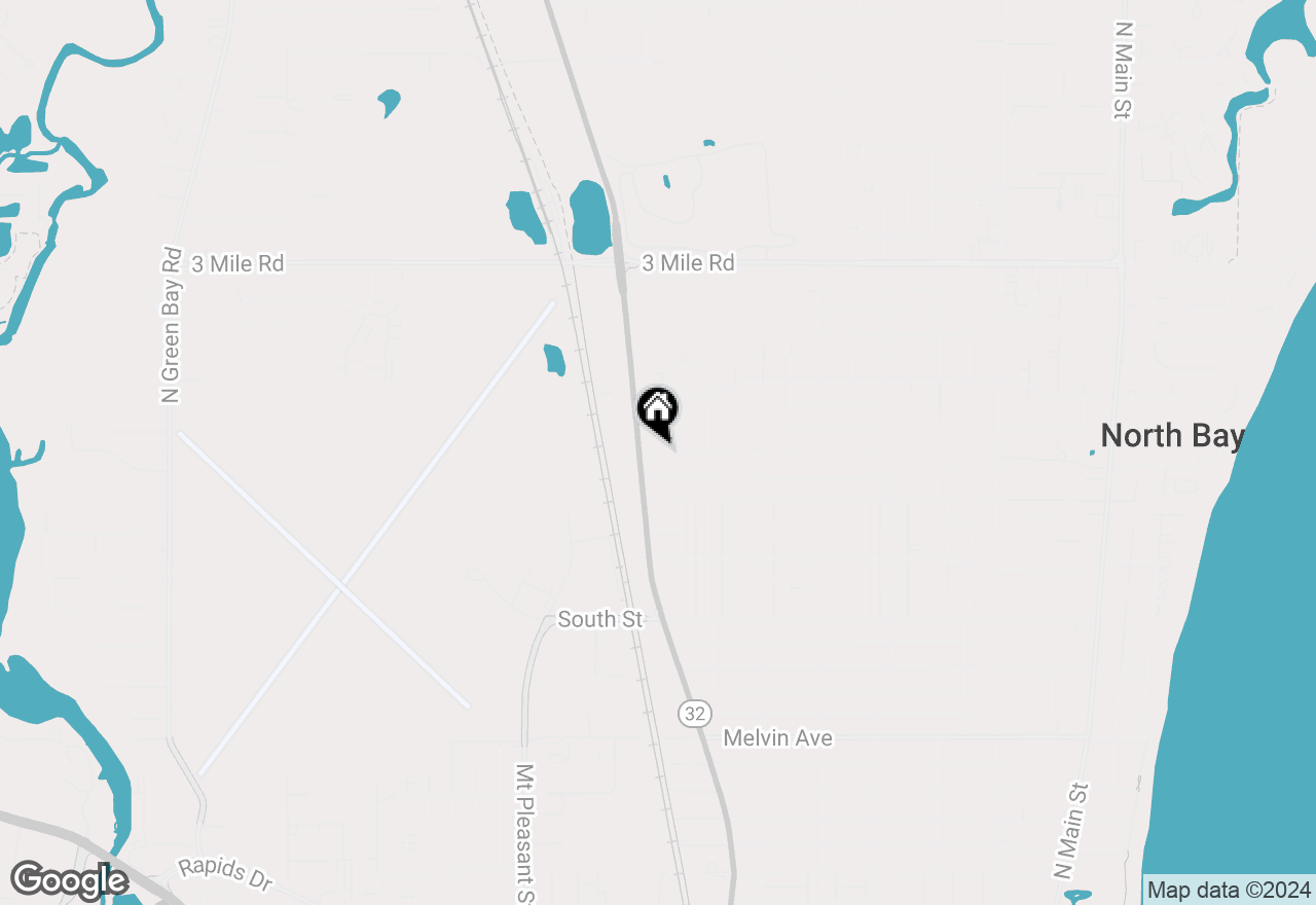 Map of 3551 Douglas Ave, Racine, WI 53402