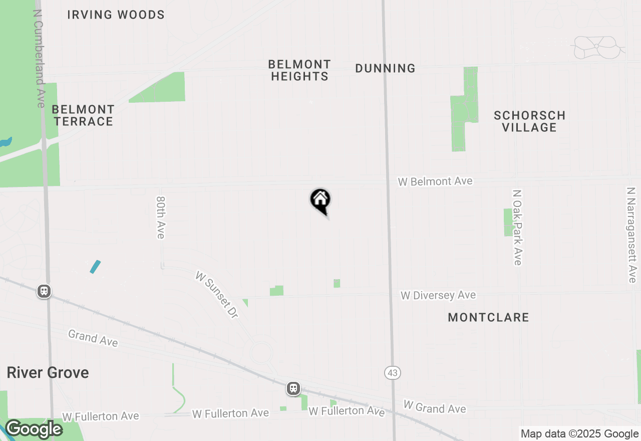 Map of 3039 N Osceola Avenue, Chicago, IL 60707
