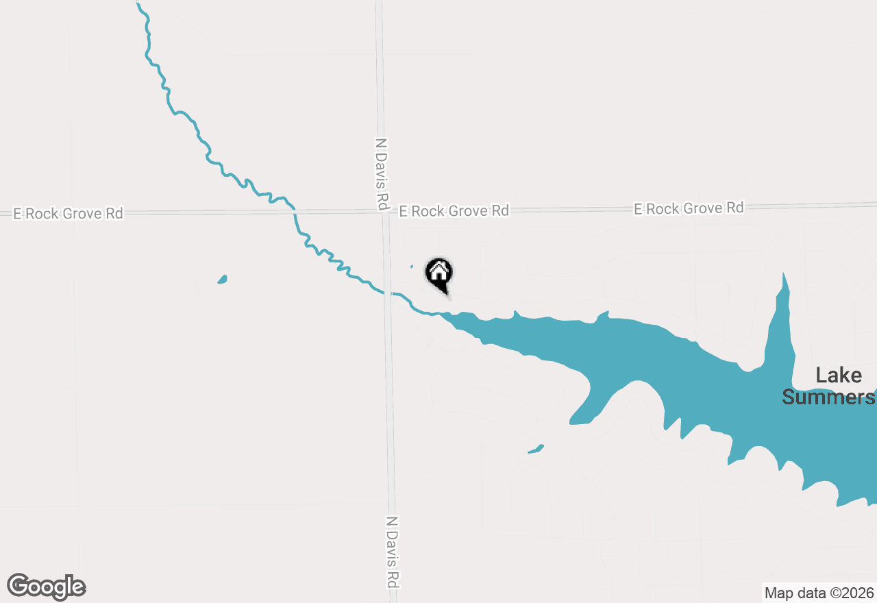 Map of 213 Lake Summerset Road, Davis, IL 61019