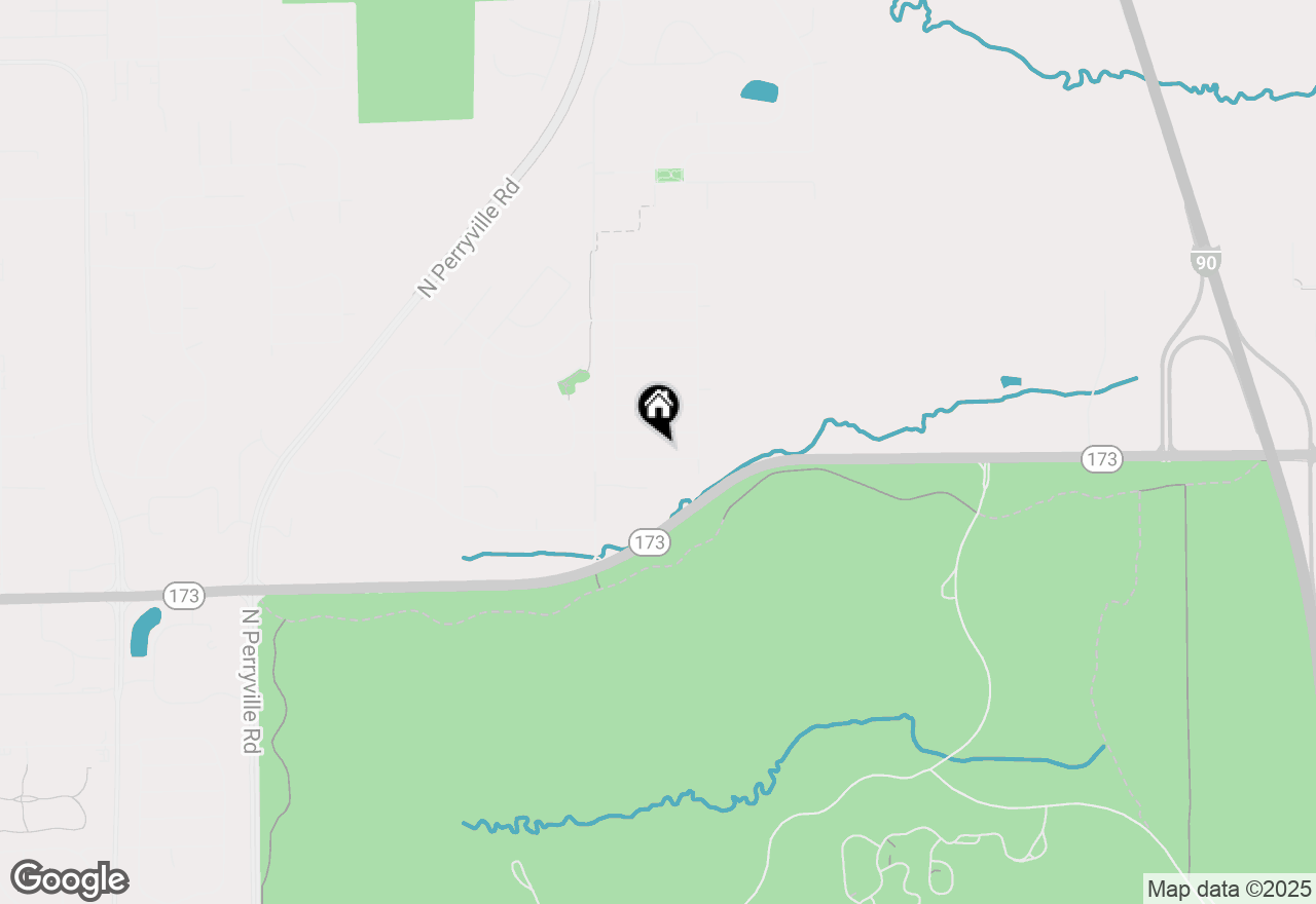 Map of 3056 Hamlin Drive, Machesney Park, IL 61115