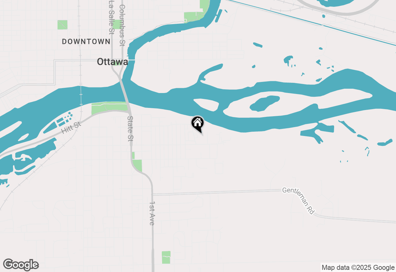 Map of 436 Park Avenue, Ottawa, IL 61350