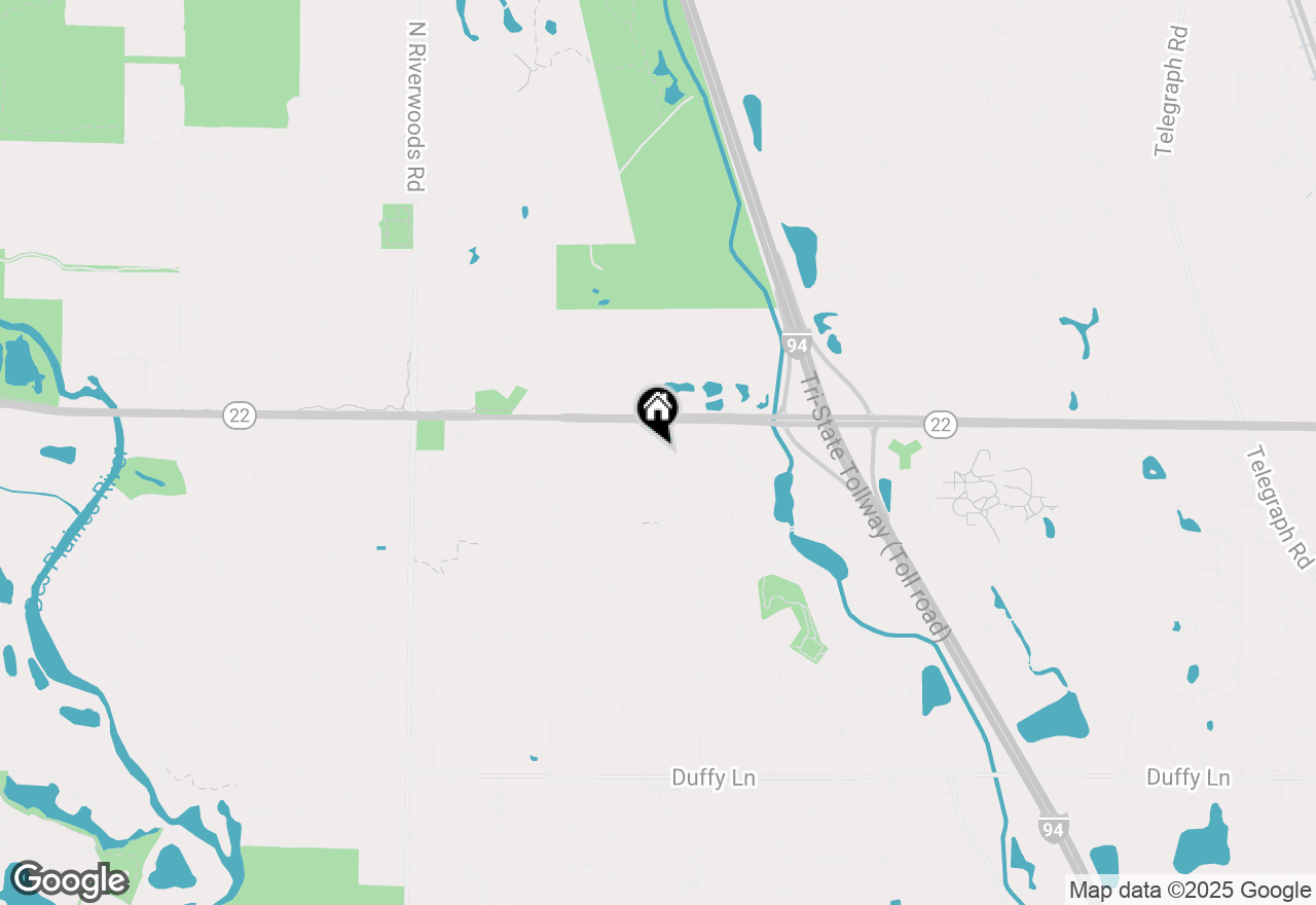 Map of 7 Court Of Fox River, Lincolnshire, IL 60069