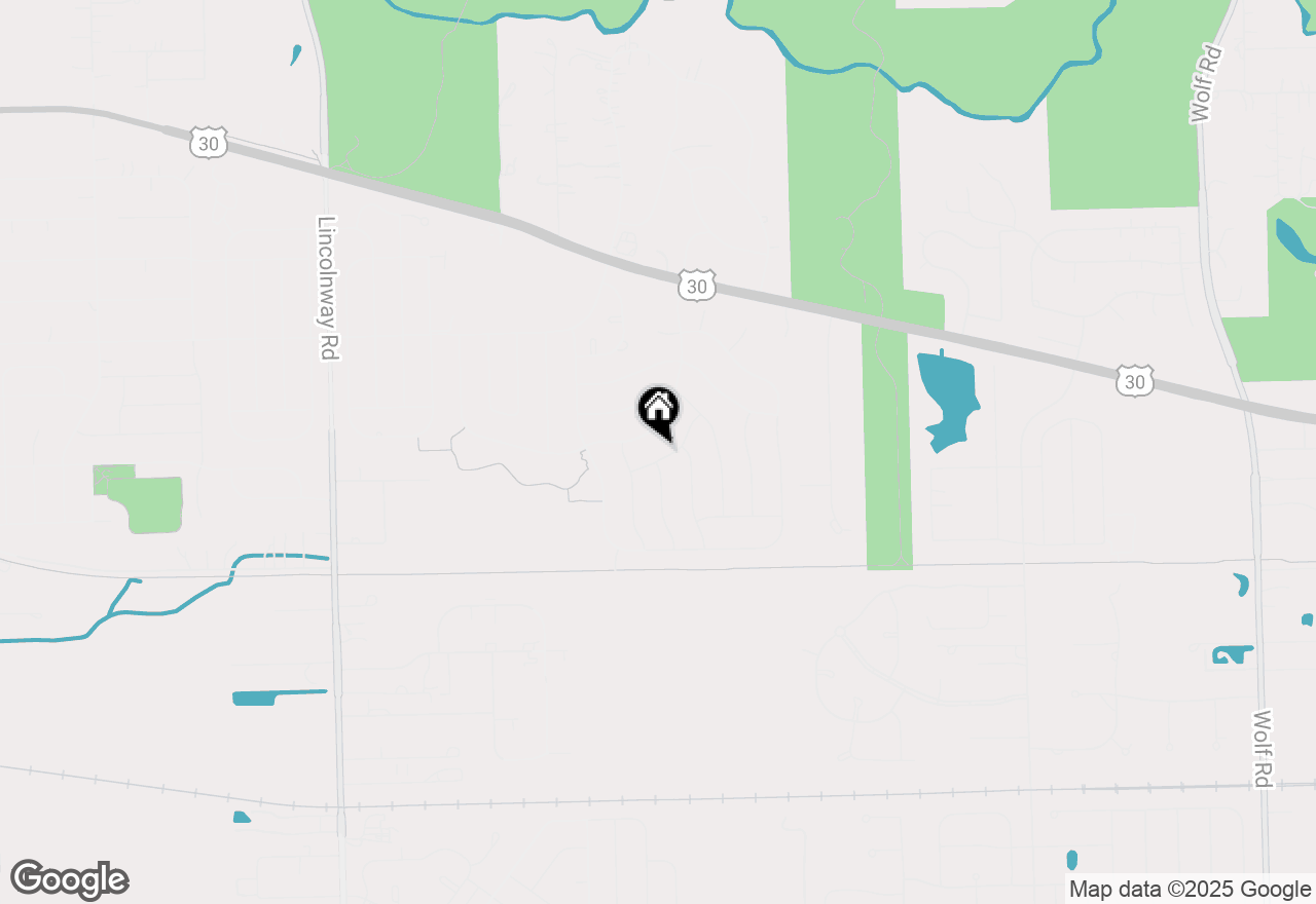 Map of 2739 Genoa Drive, New Lenox, IL 60451