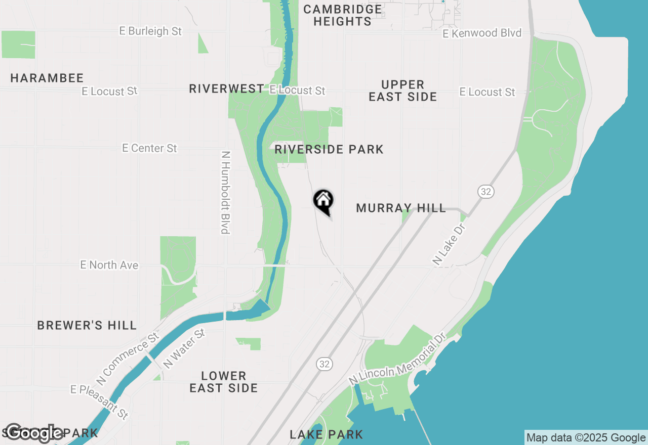 Map of 2467 N Bartlett Ave #2467A, Milwaukee, WI 53211