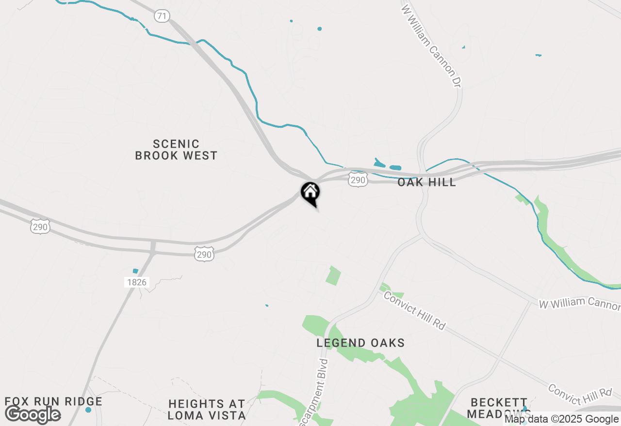 Map of 6821 Wolfcreek Pass #12, Austin, TX 78749