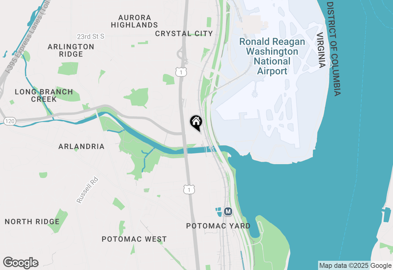 Map of 3650 S Glebe Road #749, Arlington, VA 22202