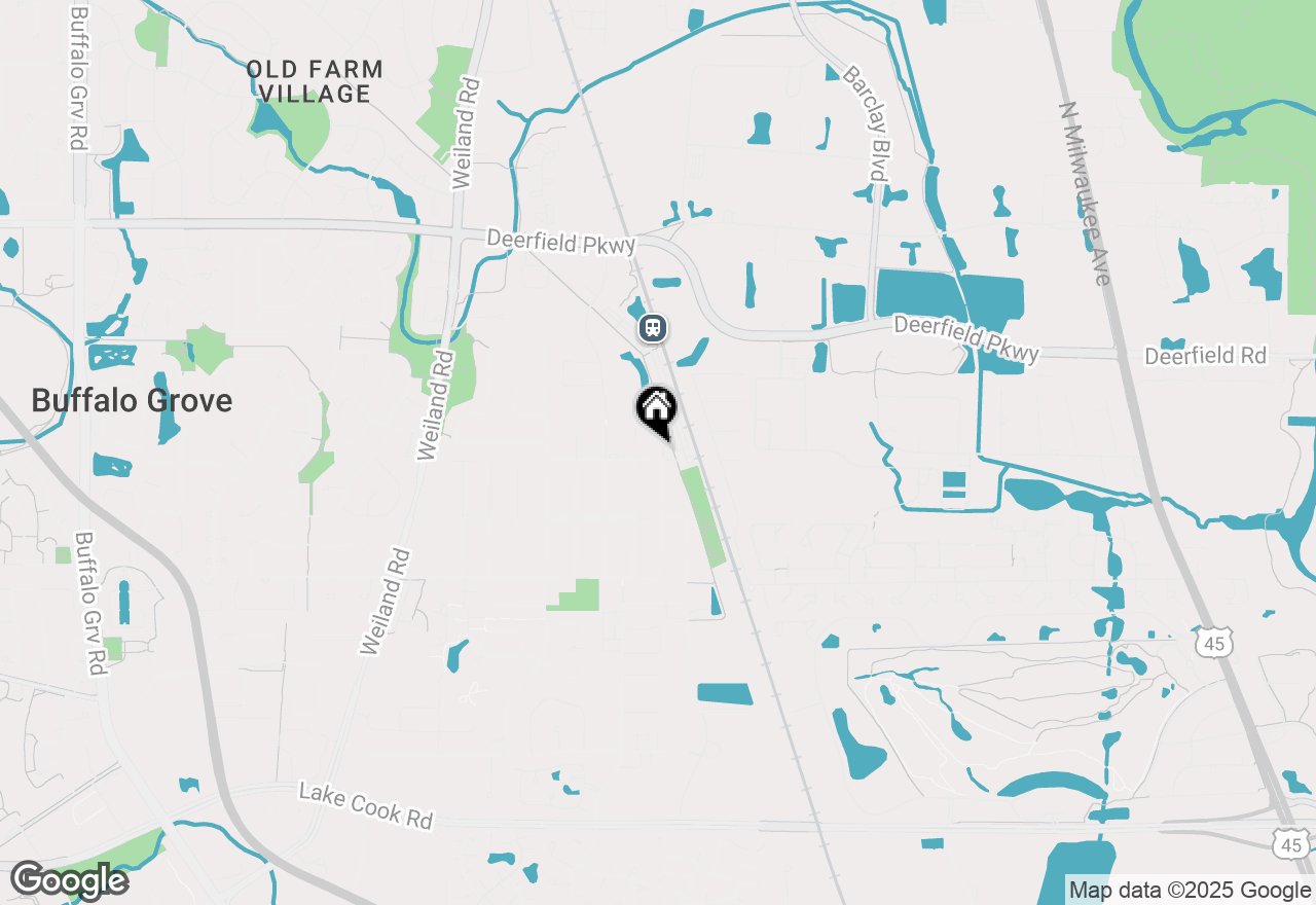 Map of 15760 W Marie Avenue, Prairie View, IL 60069