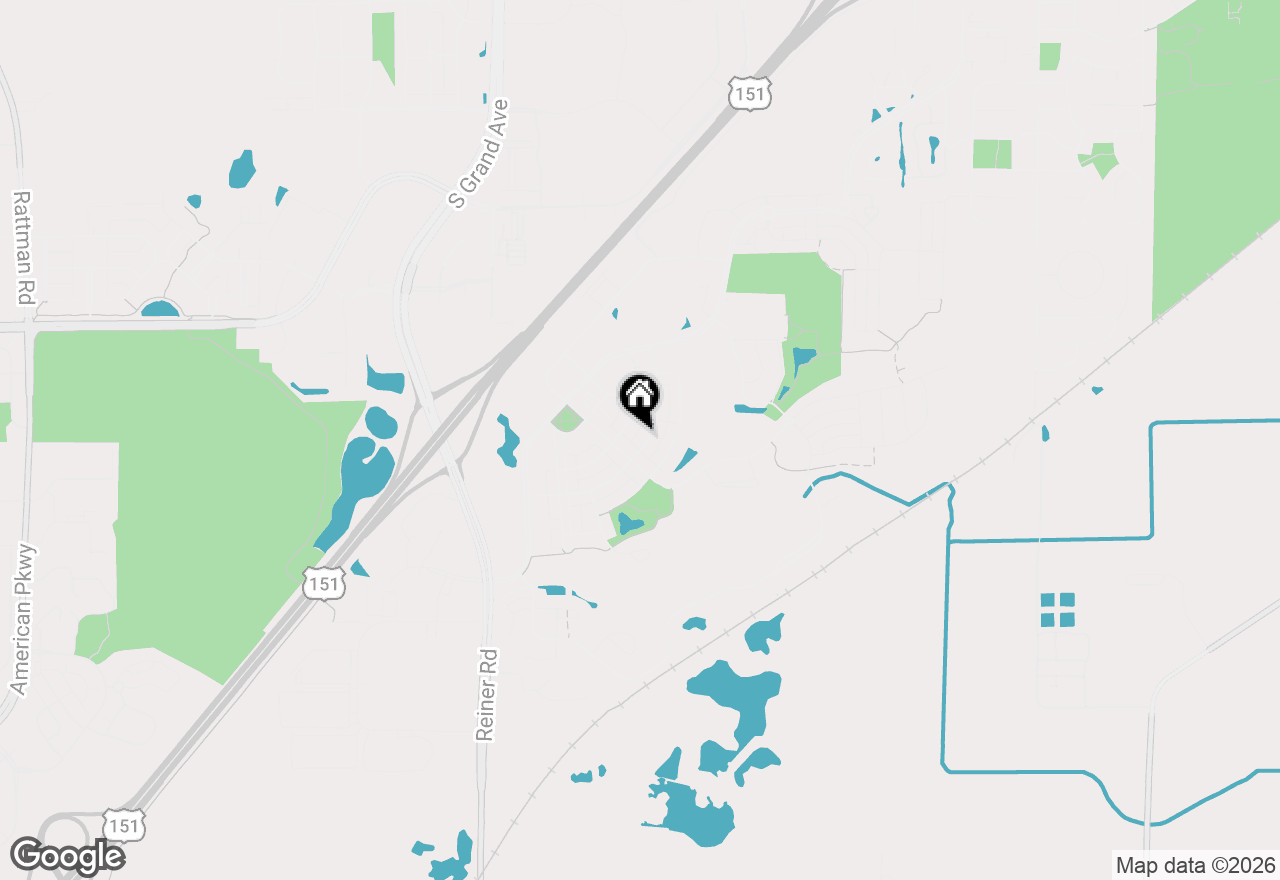 Map of 1484 Wild Iris Street, Sun Prairie, WI 53590
