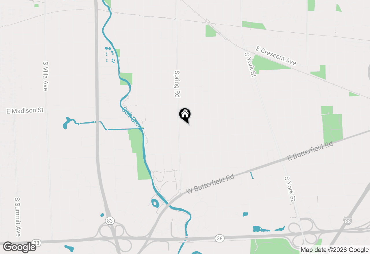 Map of 850 S Saylor Avenue, Elmhurst, IL 60126