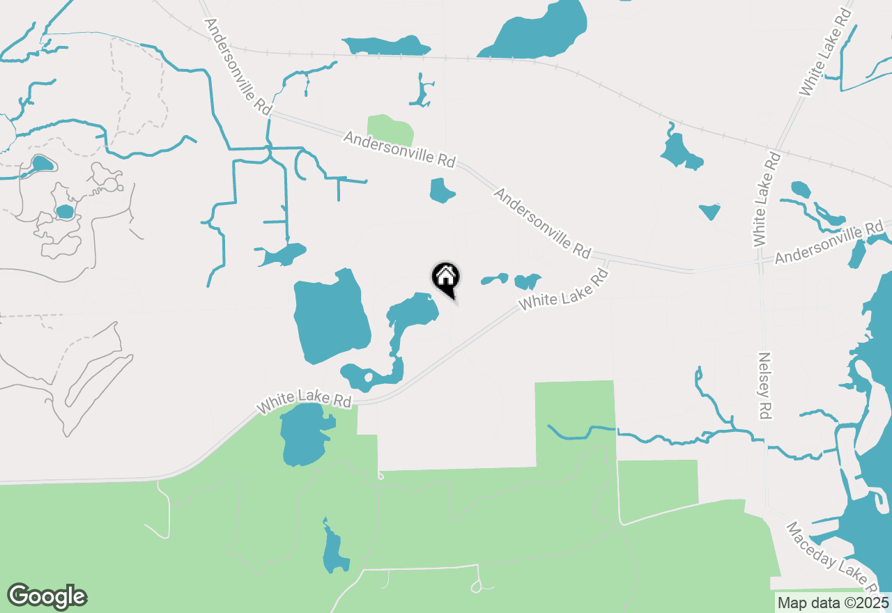 Map of 4544 Coastal Parkway, White Lake, MI 48386