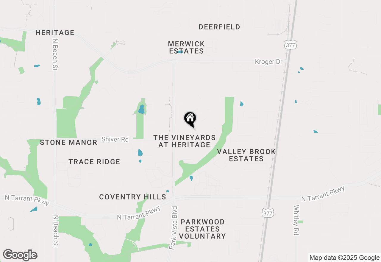 Map of 5325 Sonoma Drive, Fort Worth, TX 76244