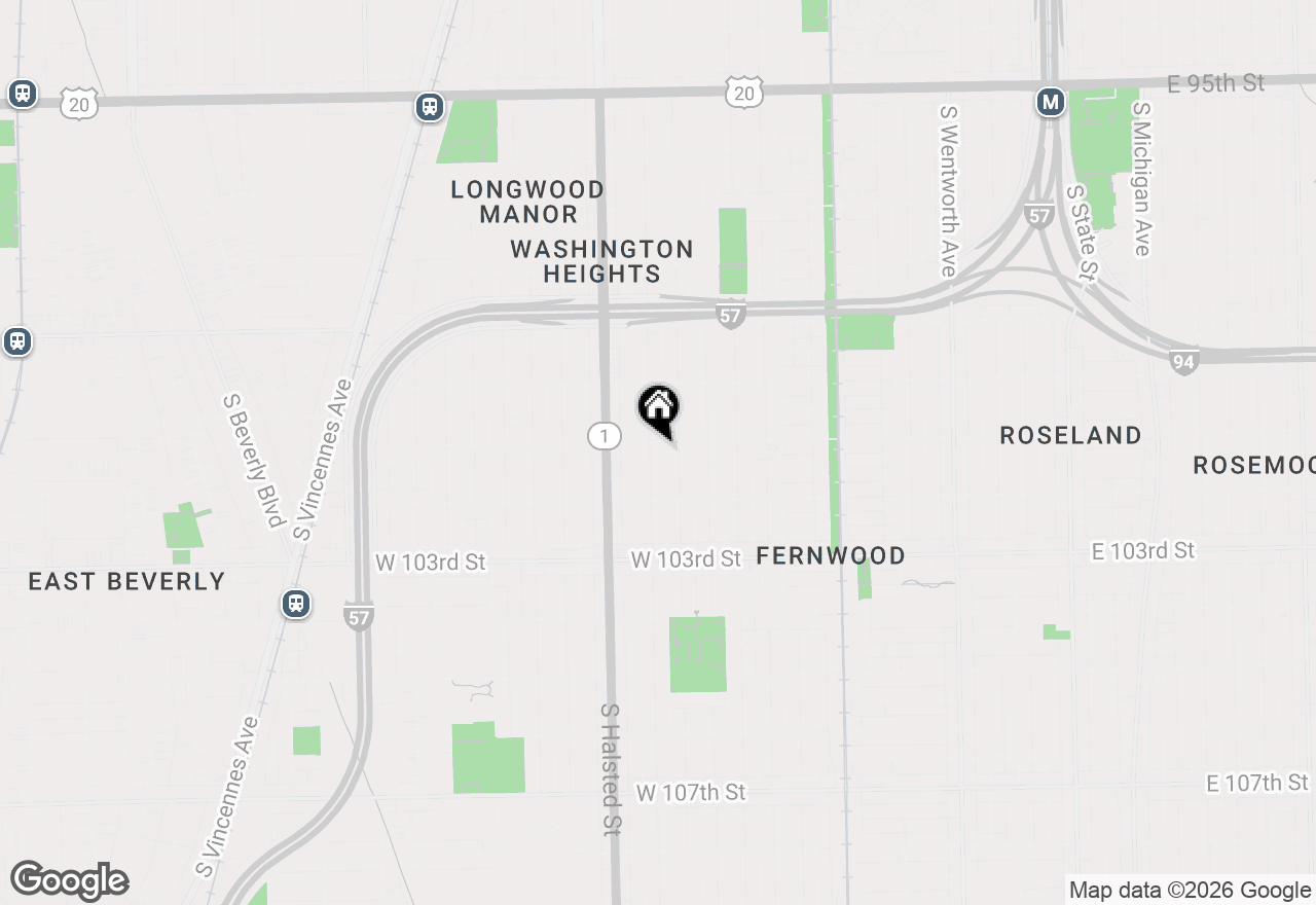 Map of 10106 S Union Avenue, Chicago, IL 60628