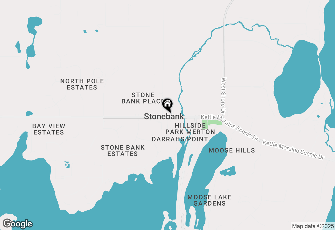 Map of N68W33460 County Road K, Oconomowoc, WI 53066