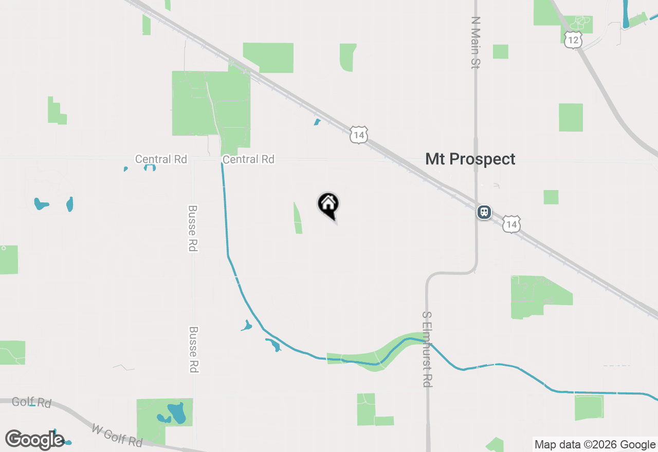 Map of 203 S See Gwun Avenue, Mount Prospect, IL 60056