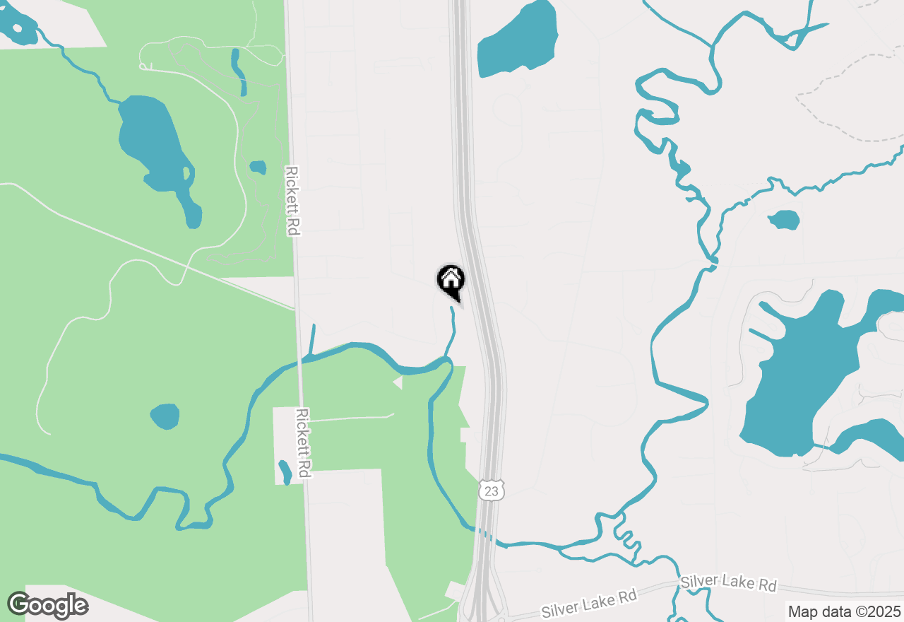 Map of 8312 Whitmore Lake Road, Brighton, MI 48116