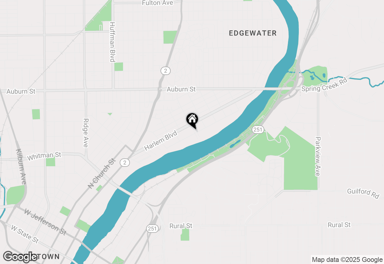 Map of 1422 National Avenue, Rockford, IL 61103