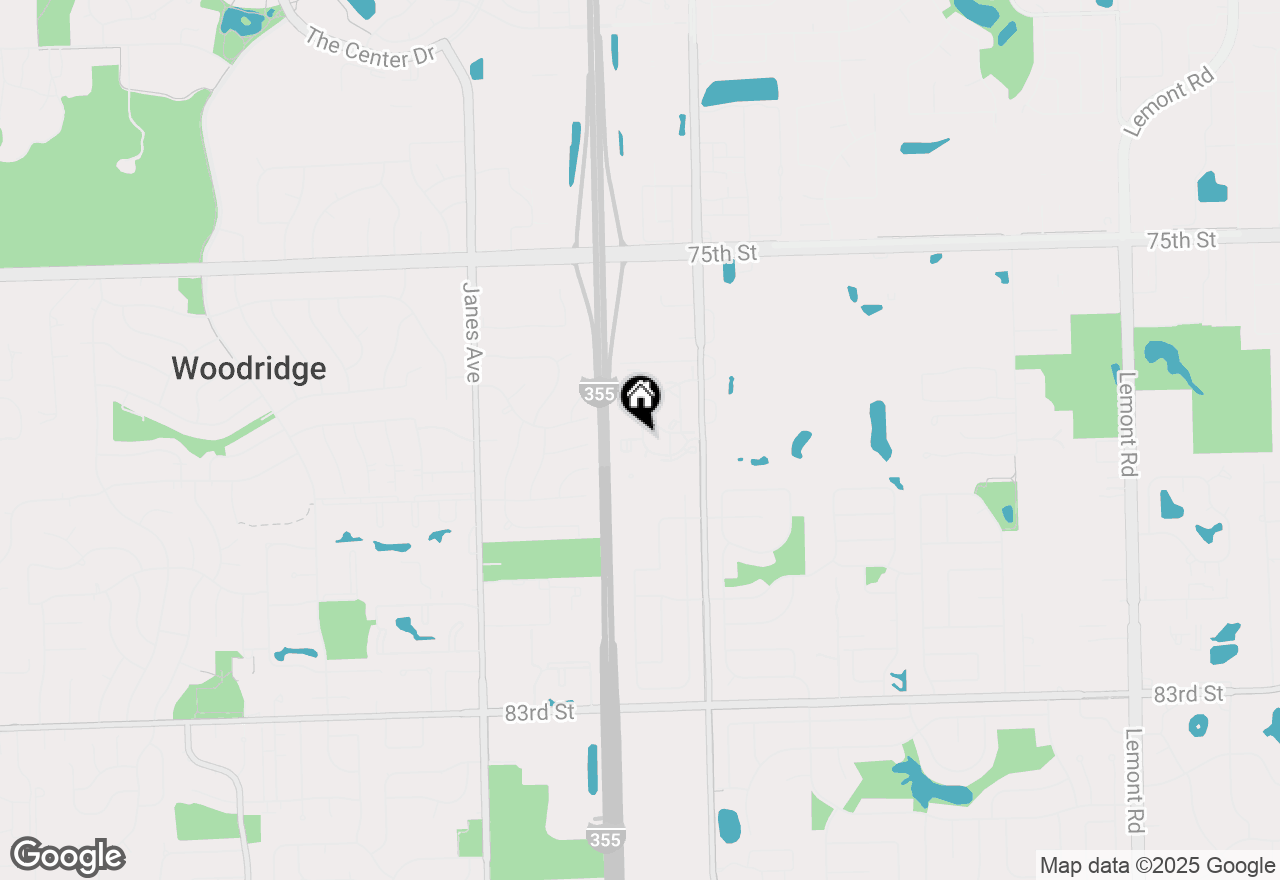 Map of 2212 Country Club Drive #6, Woodridge, IL 60517