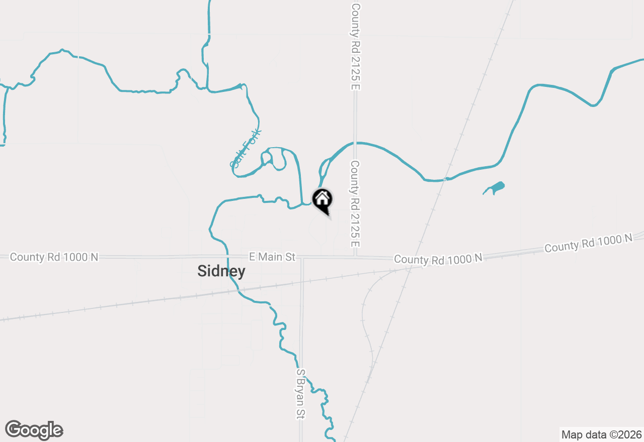Map of 9 Dunlap Woods, Sidney, IL 61877