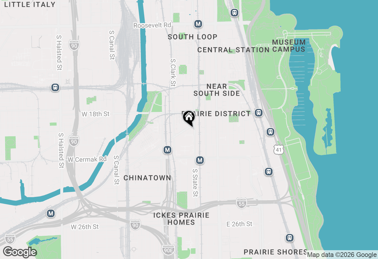 Map of 1912 S State Street, Chicago, IL 60616