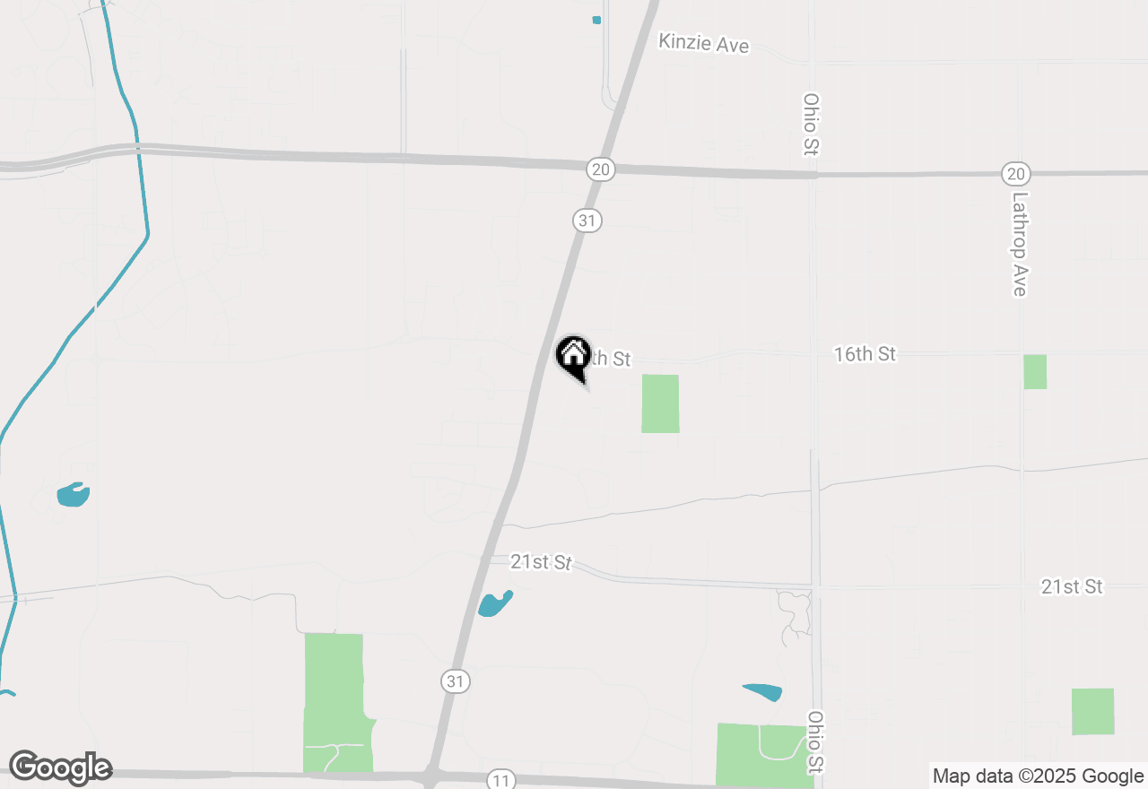 Map of 1639 C A Becker Dr, Racine, WI 53406