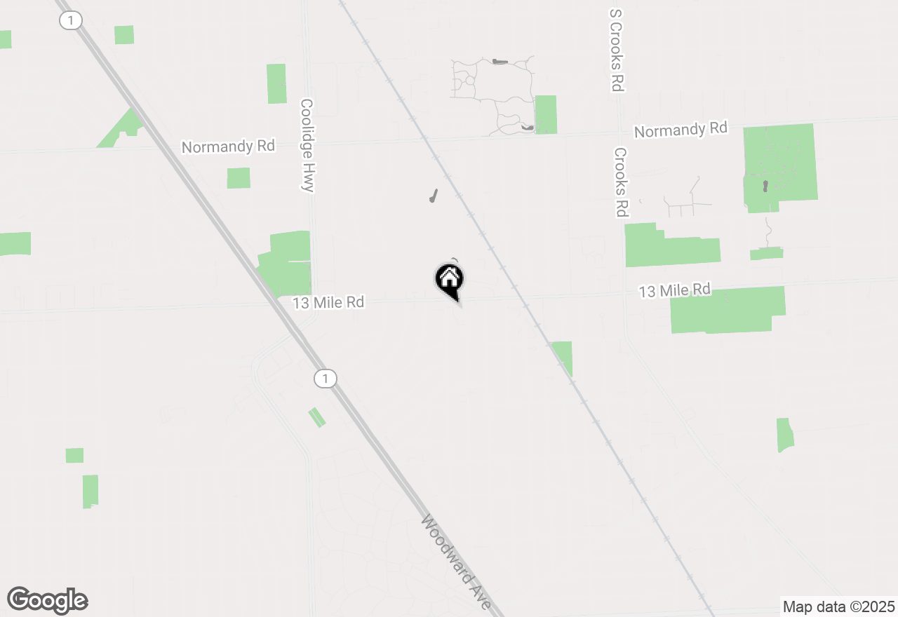 Map of 3232 Shenandoah Drive #6, Royal Oak, MI 48073