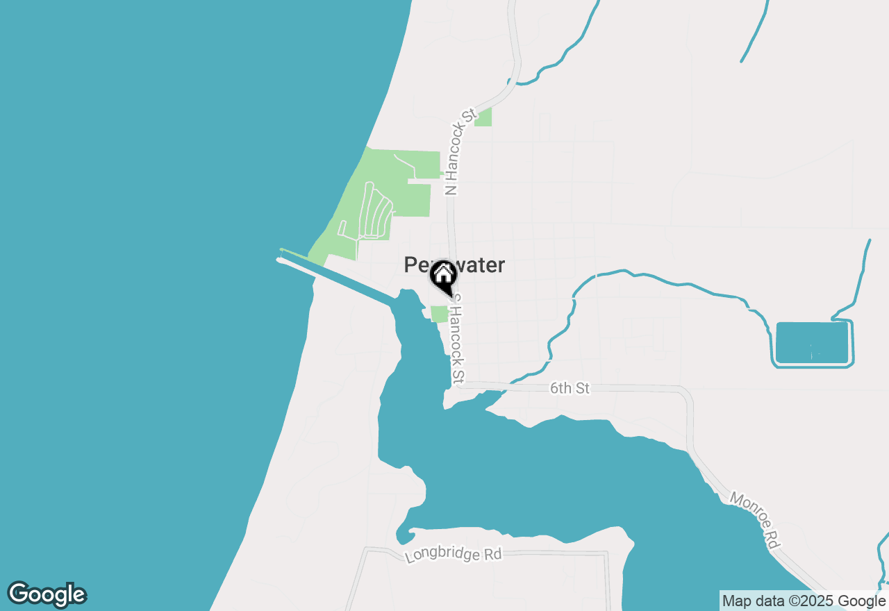 Map of 42 W Second Street #3, Pentwater, MI 49449