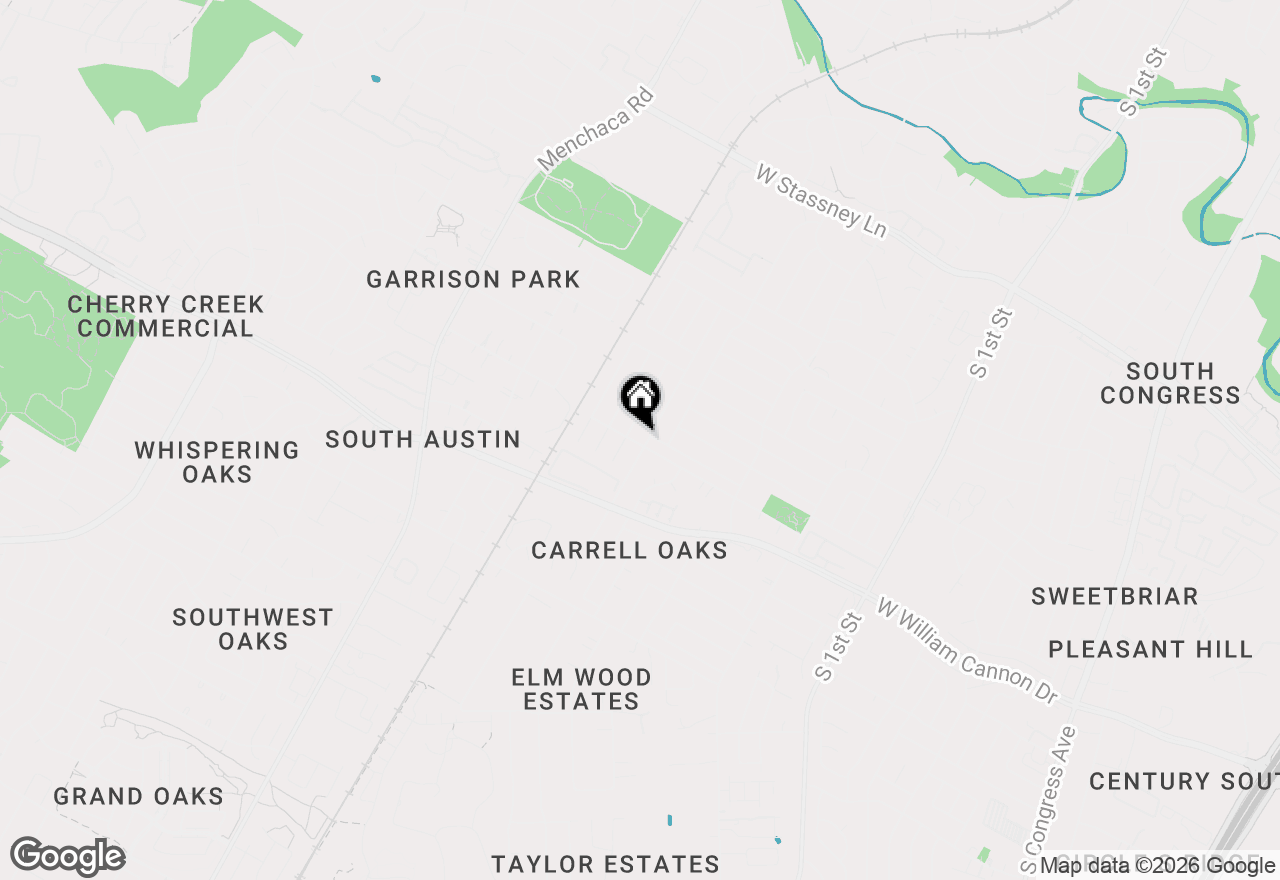Map of 6604 Woodhue Dr, Austin, TX 78745