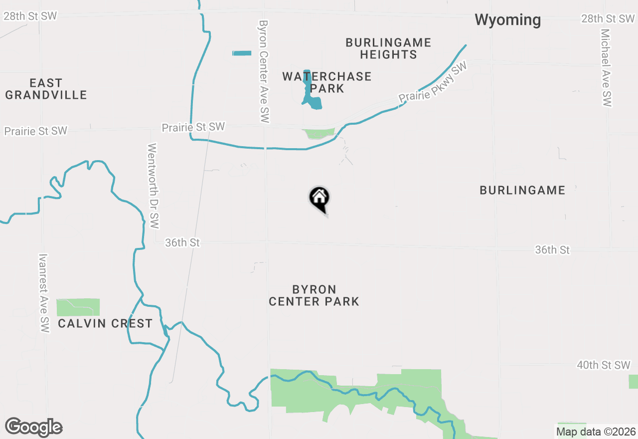 Map of 3509 Collingwood Avenue Sw, Wyoming, MI 49519