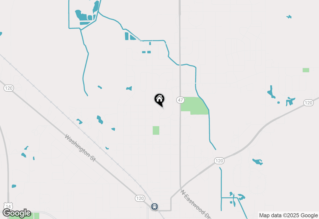 Map of 114 Meadow Avenue, Woodstock, IL 60098