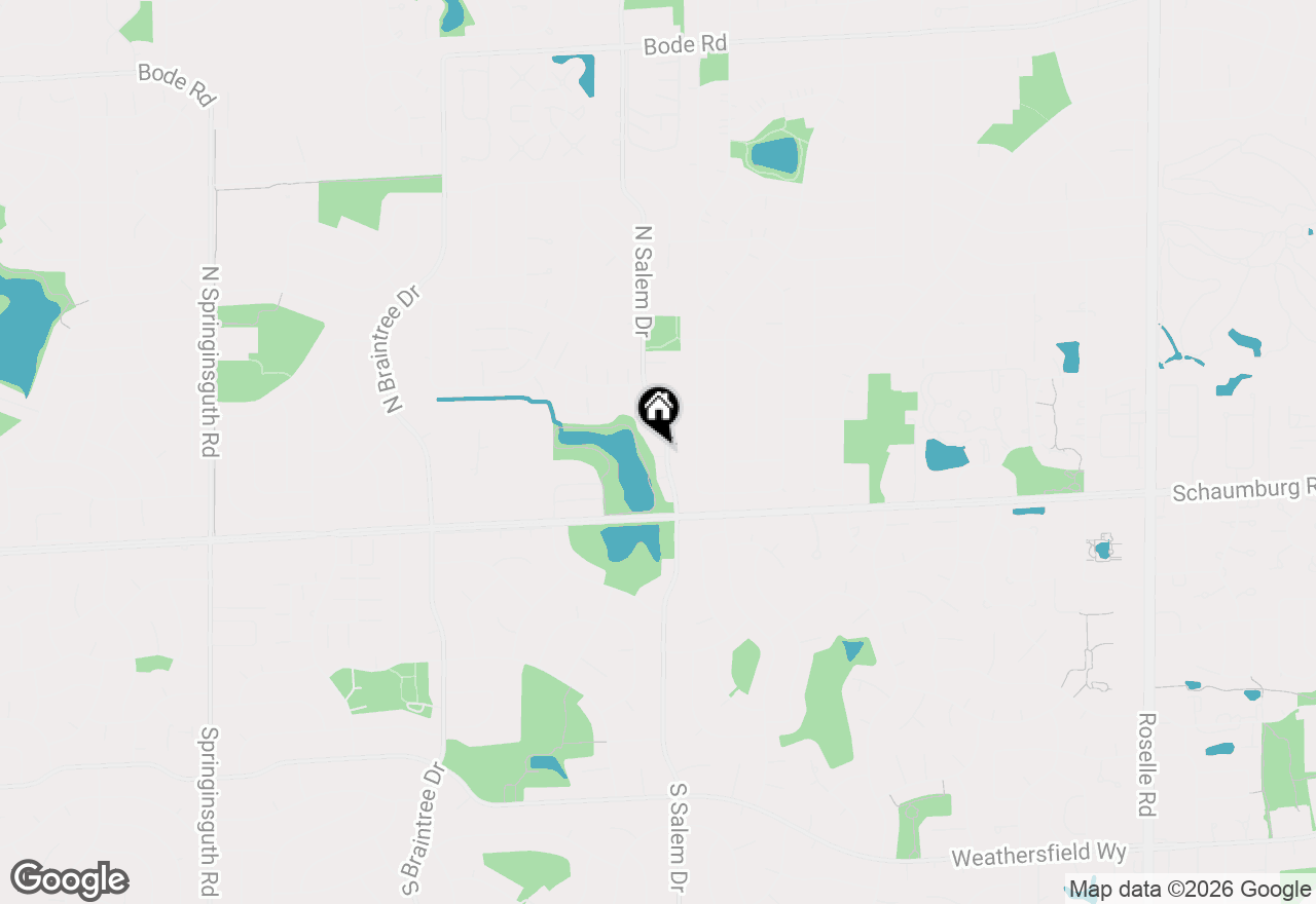 Map of 106 N Salem Drive #106, Schaumburg, IL 60194