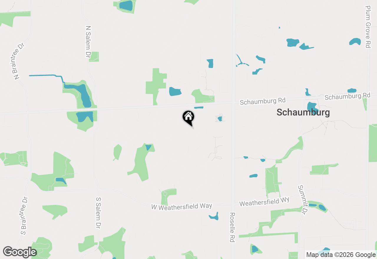Map of 117 Sumac Lane, Schaumburg, IL 60193