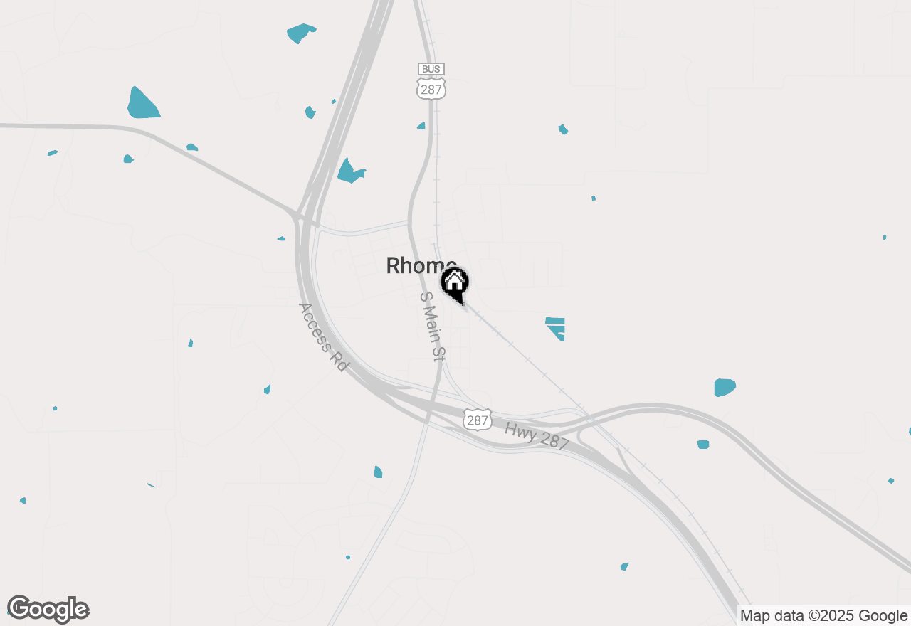 Map of 331 Old Mill Road, Rhome, TX 76078