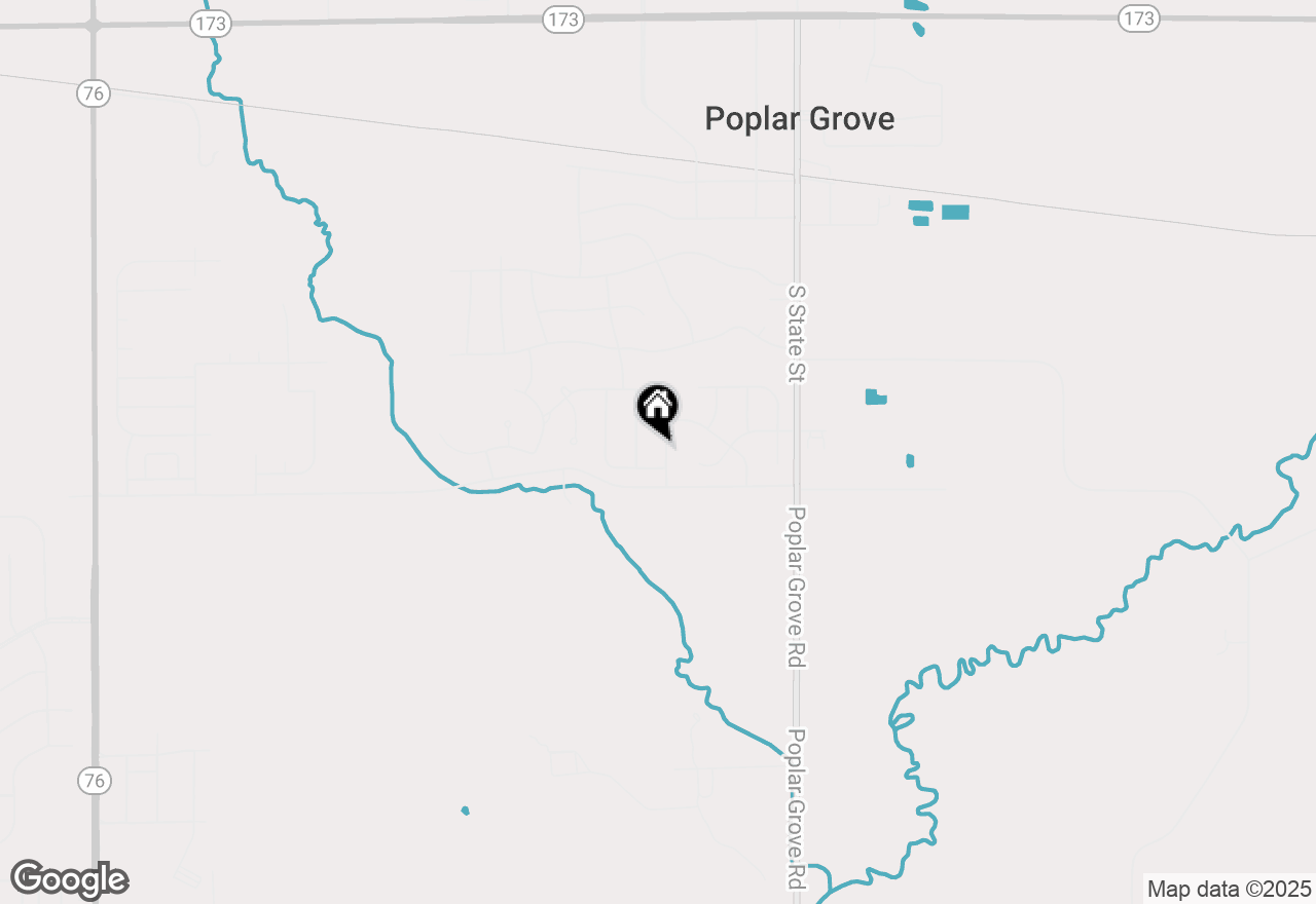 Map of 441 Live Oak Lane, Poplar Grove, IL 61065