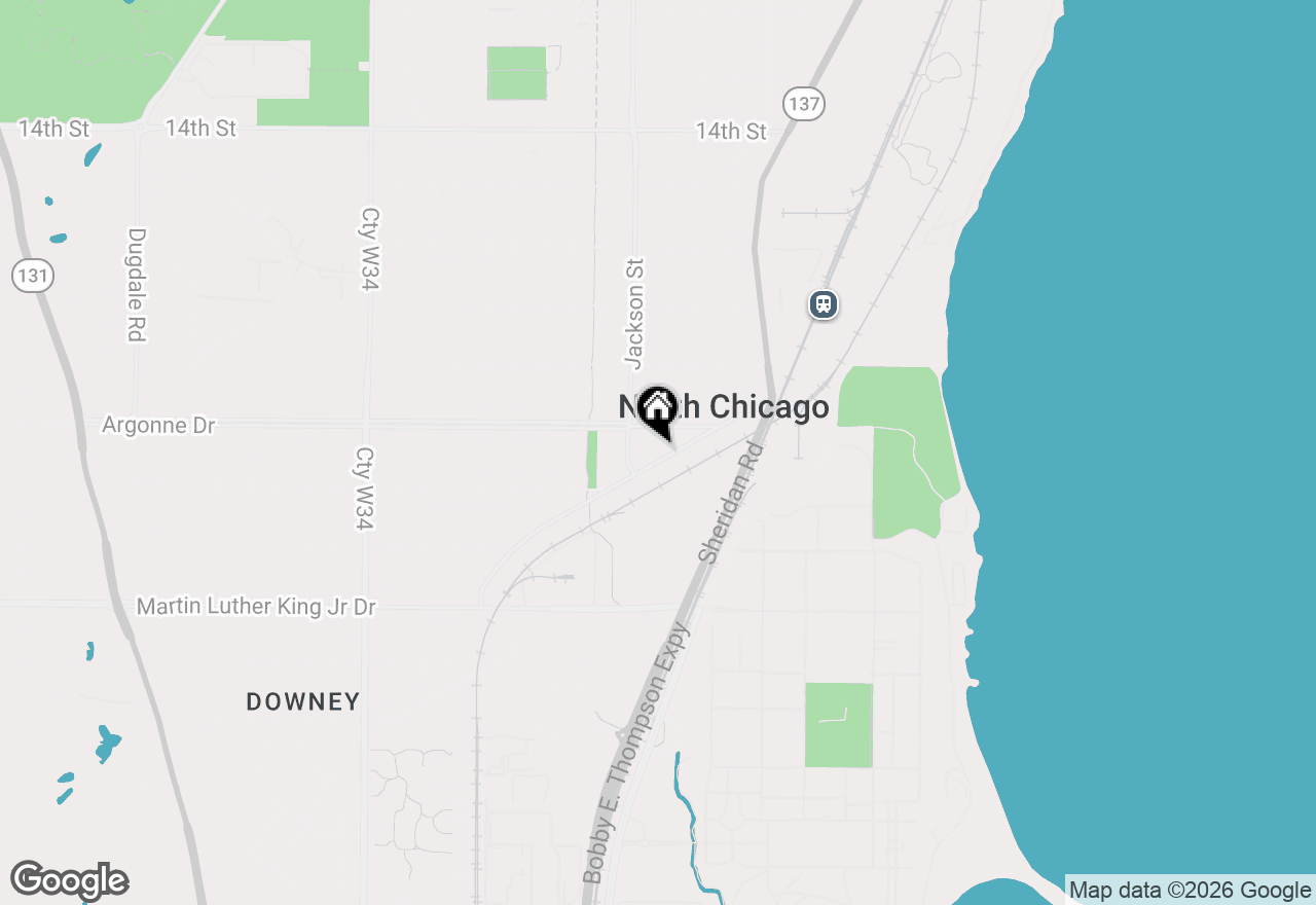 Map of 924 Broadway Avenue, North Chicago, IL 60064