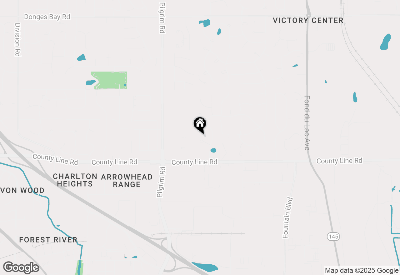 Map of N97W14984 Burning Bush Ct, Germantown, WI 53022