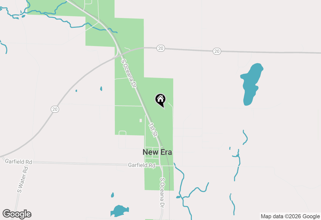 Map of 4433 Elm Street, New Era, MI 49446