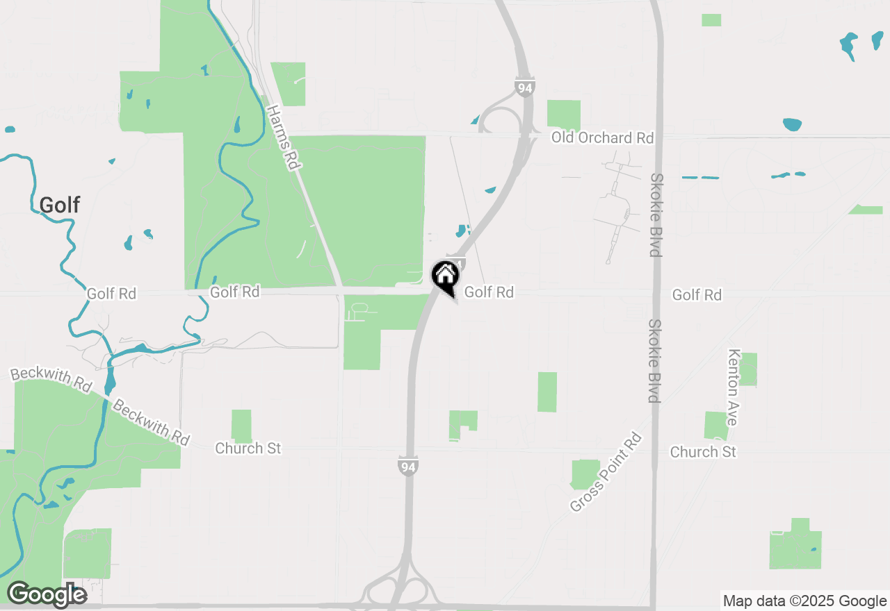 Map of 9539 Lorel Avenue, Skokie, IL 60077