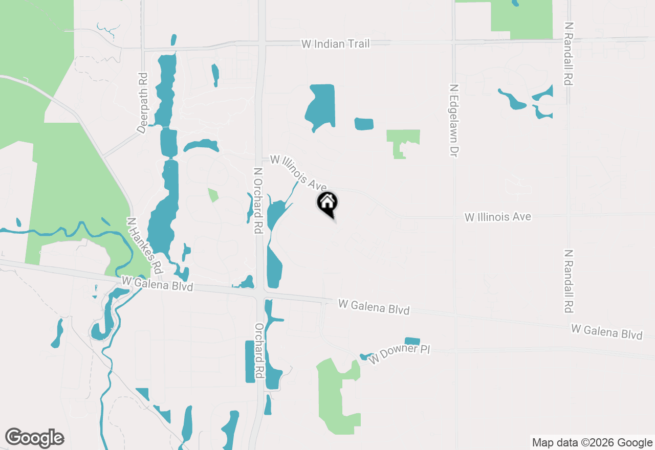 Map of 2221 Mayflower Drive, Aurora, IL 60506