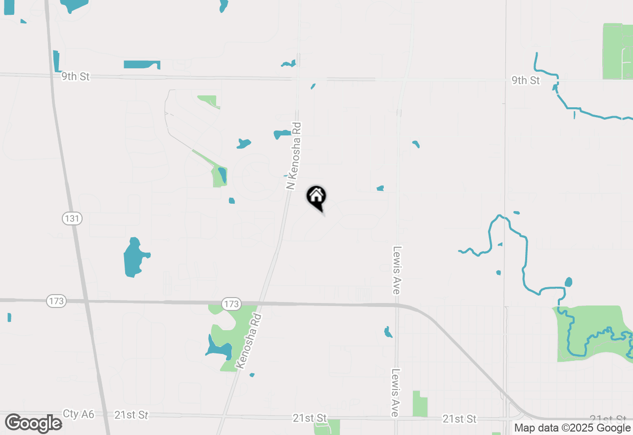 Map of 3504 Wembley Drive, Zion, IL 60099