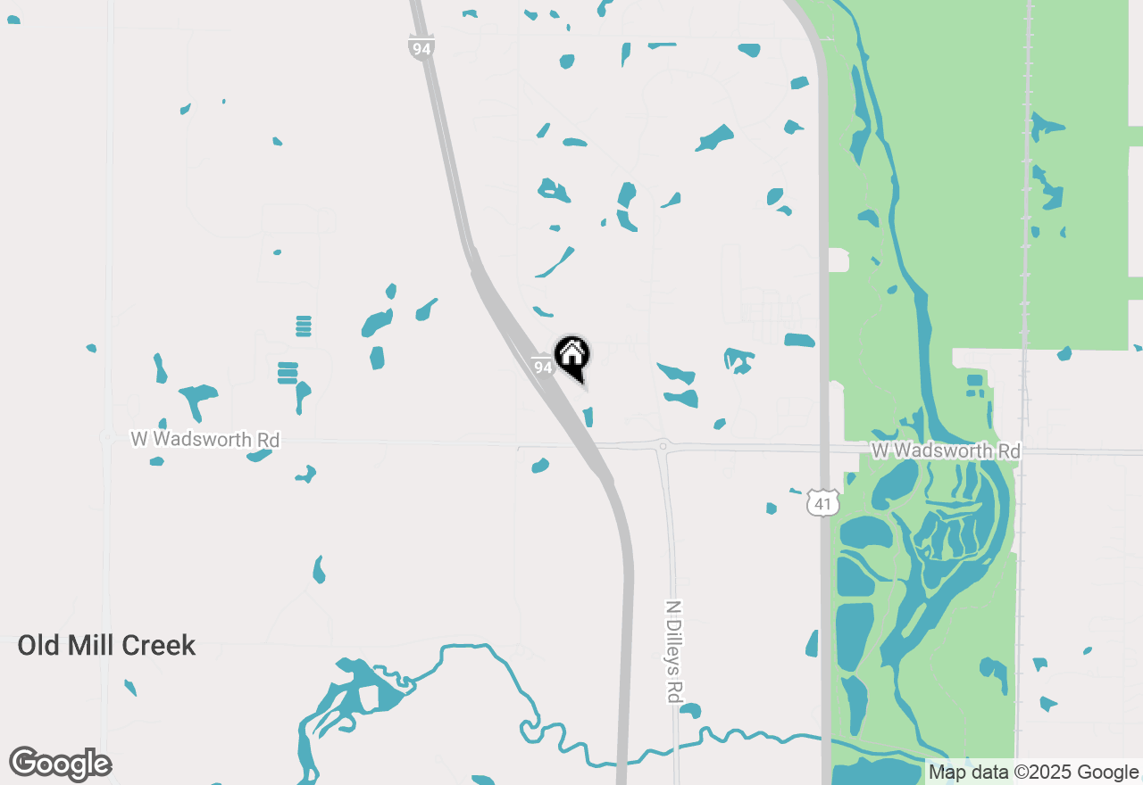 Map of 16355 W Plaza Lane, Wadsworth, IL 60083