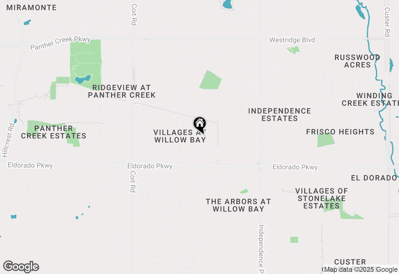 Map of 12163 Settlers Knoll Trail, Frisco, TX 75035