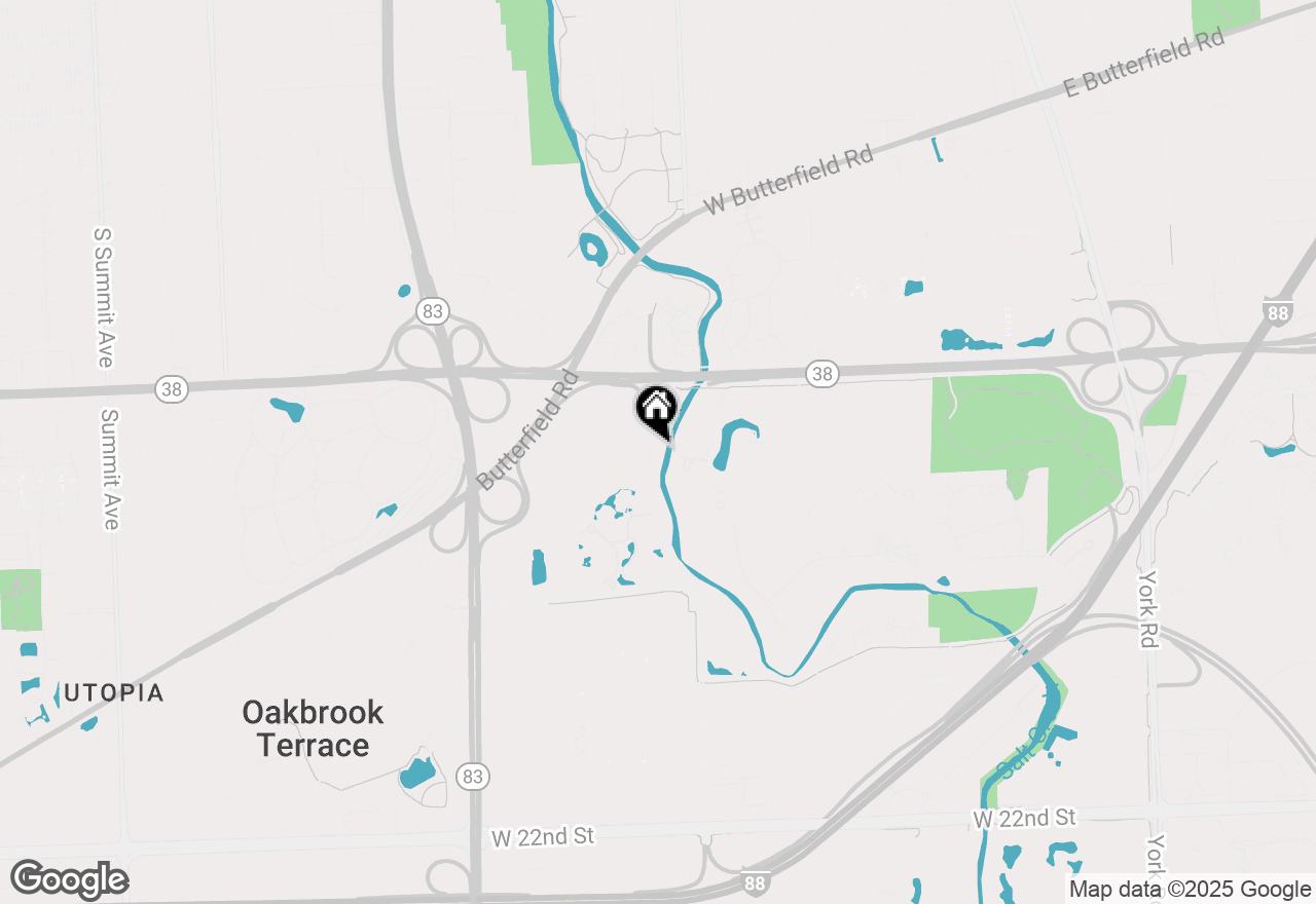 Map of 1S150 Spring Road #4C, Oakbrook Terrace, IL 60181