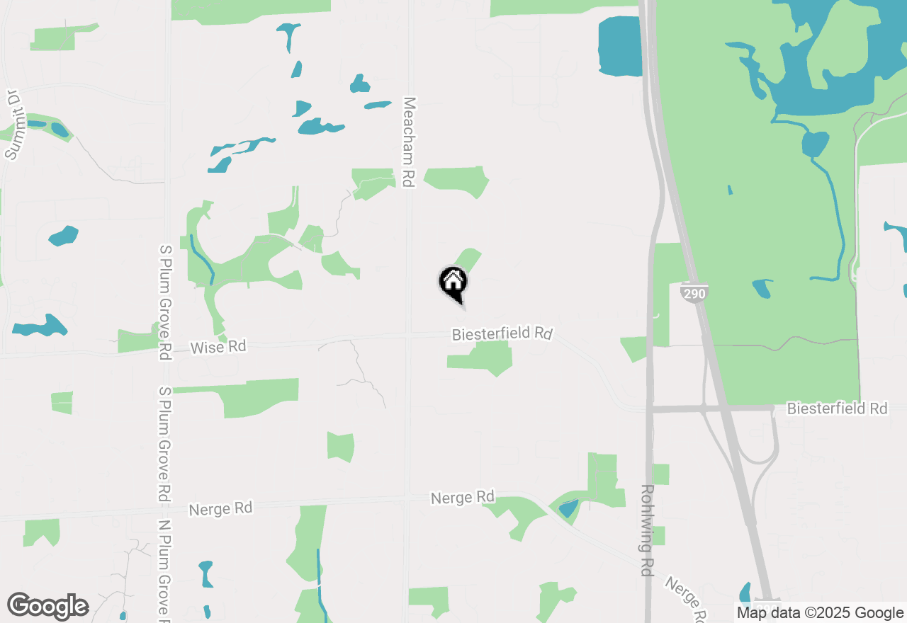 Map of (Address confidential), Elk Grove Village, Illinois 60007