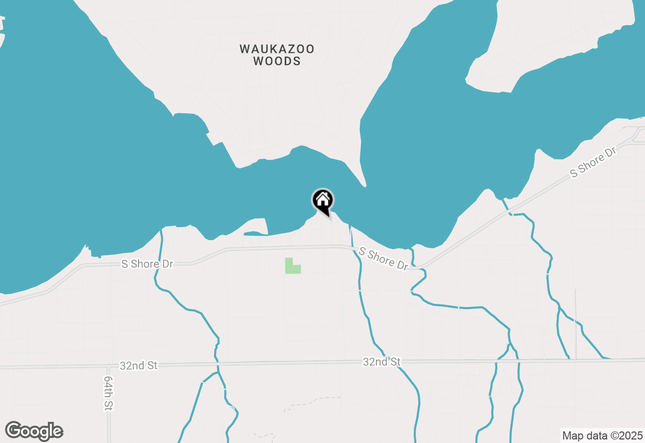 Map of 1194 Beach Drive, Holland, MI 49423
