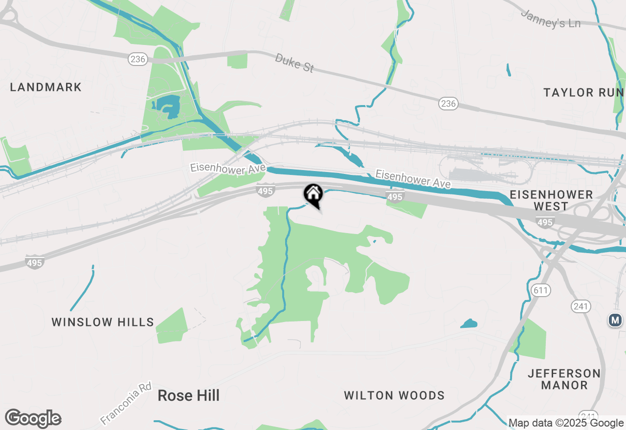 Map of 5532 Halwis Street, Alexandria, VA 22303