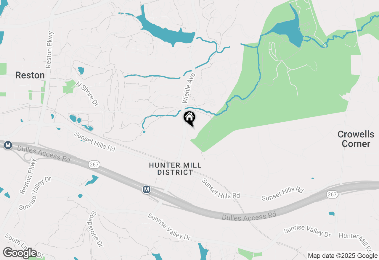 Map of 11204 Chestnut Grove Square #206, Reston, VA 20190