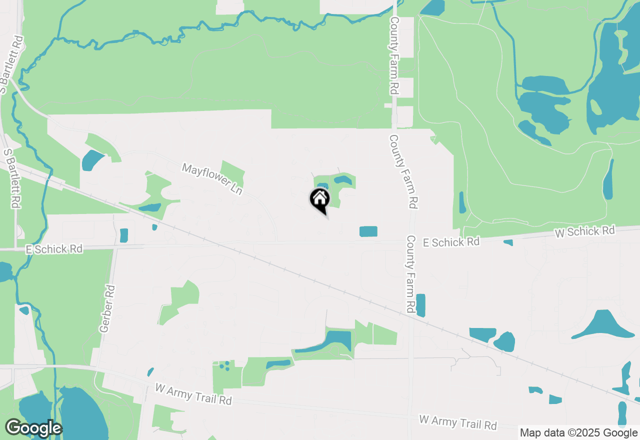 Map of 2111 Camden Lane #2111, Hanover Park, IL 60133