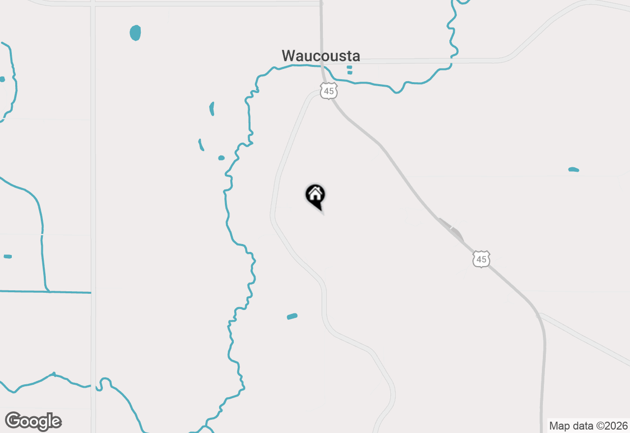 Map of W2147 Hickory Hills Ct, Campbellsport, WI 53010